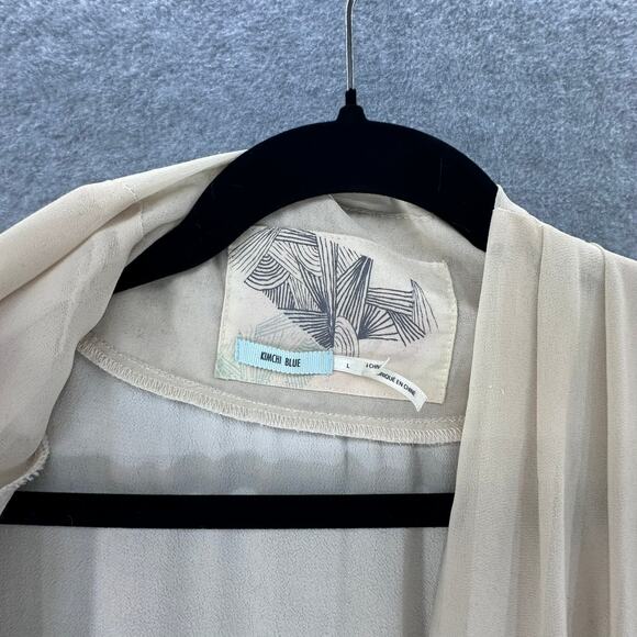 Urban Outfitters Kimchi Blue Womens sz L cardigan/ blazer lightweight 3/4 sleeve - Picture 2 of 13